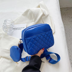 Quilted Crossbody Bag Shoulder Phone Bag Women's Handbag Wallet