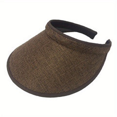 Casual Visor Hat Wide Brim Sunscreen UV Protection Beach Hats