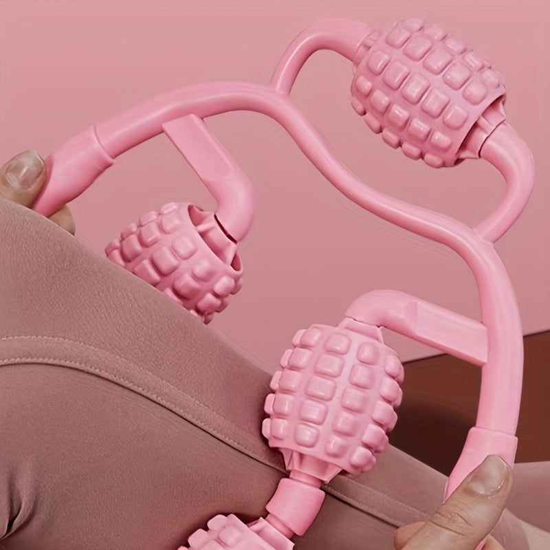 Ring Roller Five Wheel Massager for Tight Legs & Calves Relief