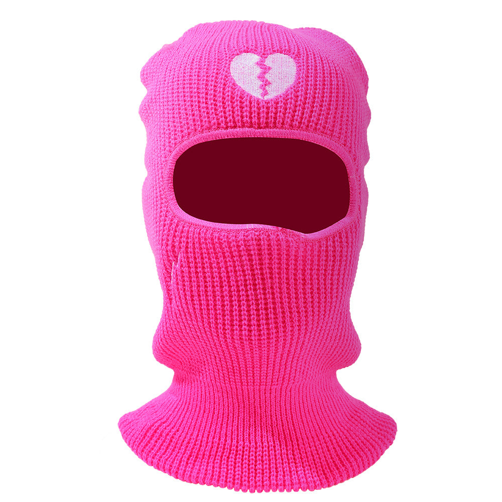 Heartbreak Embroidered Wool Pullover Cap