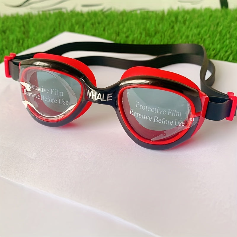 Kids' Silicone Swimming Goggles Adjustable Waterproof