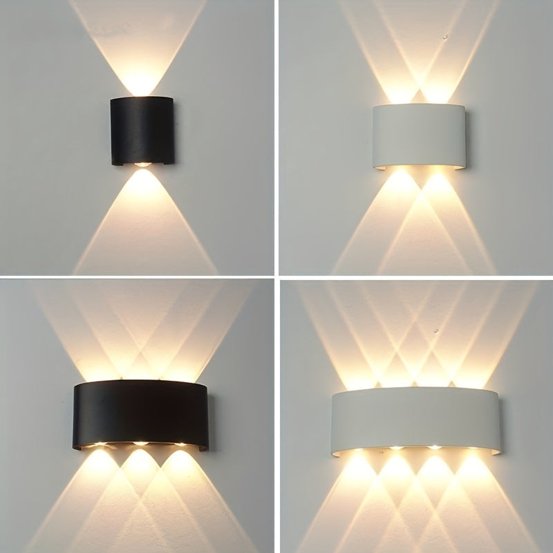 LED Outdoor Wall Lamp IP65 Waterproof Aluminum AC86-265
