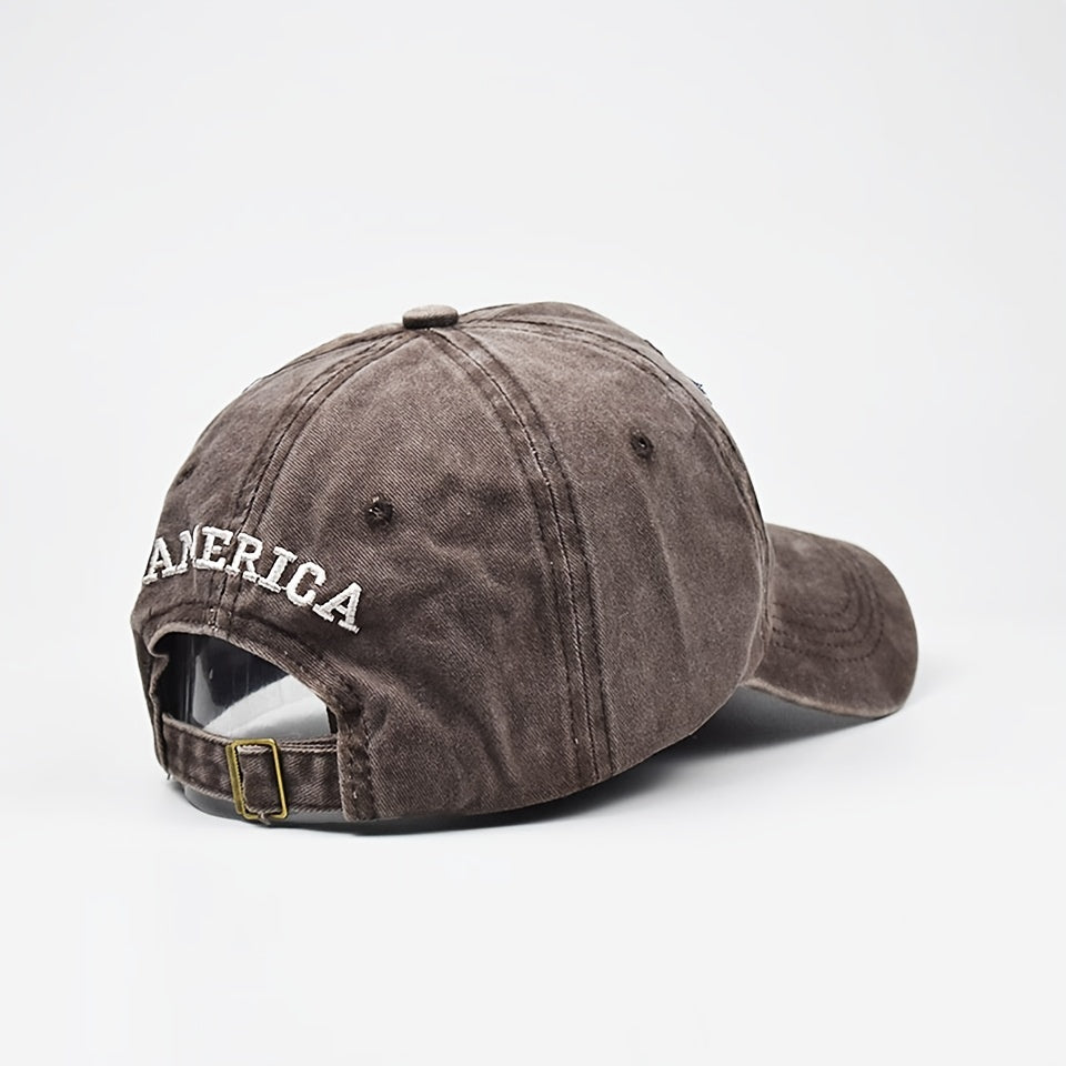 American Flag Baseball Cap One Size