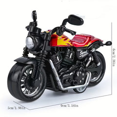 Pull Back Racing Alloy Model Motorcycle Toy