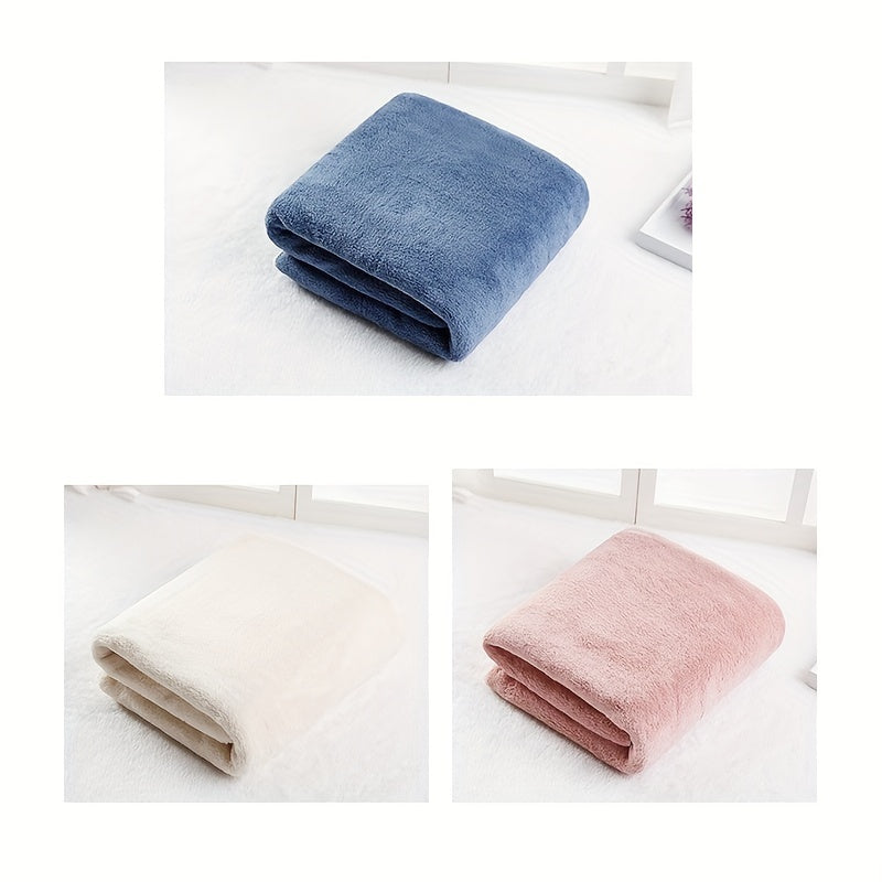 Coral Fleece Hand Towel Soft Absorbent Face Towel 80x34cm