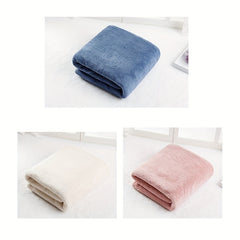 Coral Fleece Hand Towel Soft Absorbent Face Towel 80x34cm