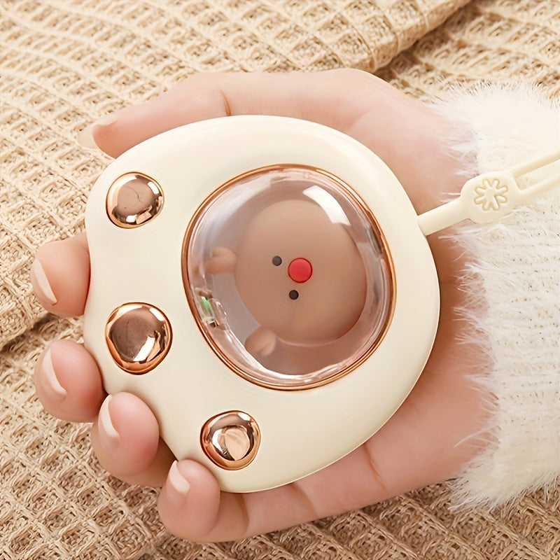 Cat Paw Rechargeable Hand Warmer Fast Heating & Portable
