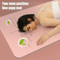 Non slip TPE Yoga Pilates Training Mat Home Fitness Accessories