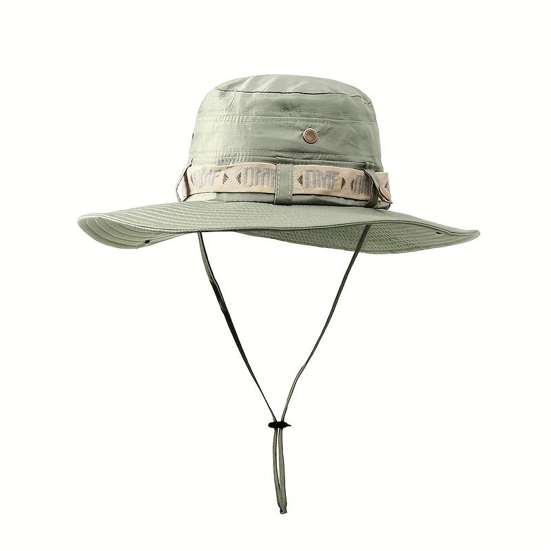 Water Proof Wide Brim Sun Visor Cap UV Protection