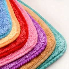 3pcs Coral Fleece Hand Towel Lint Reusable Washable for Kitchen and Bathroom
