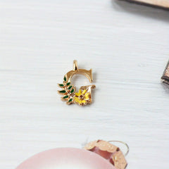 DIY Initial Letter Charms Jewelry Making Kit