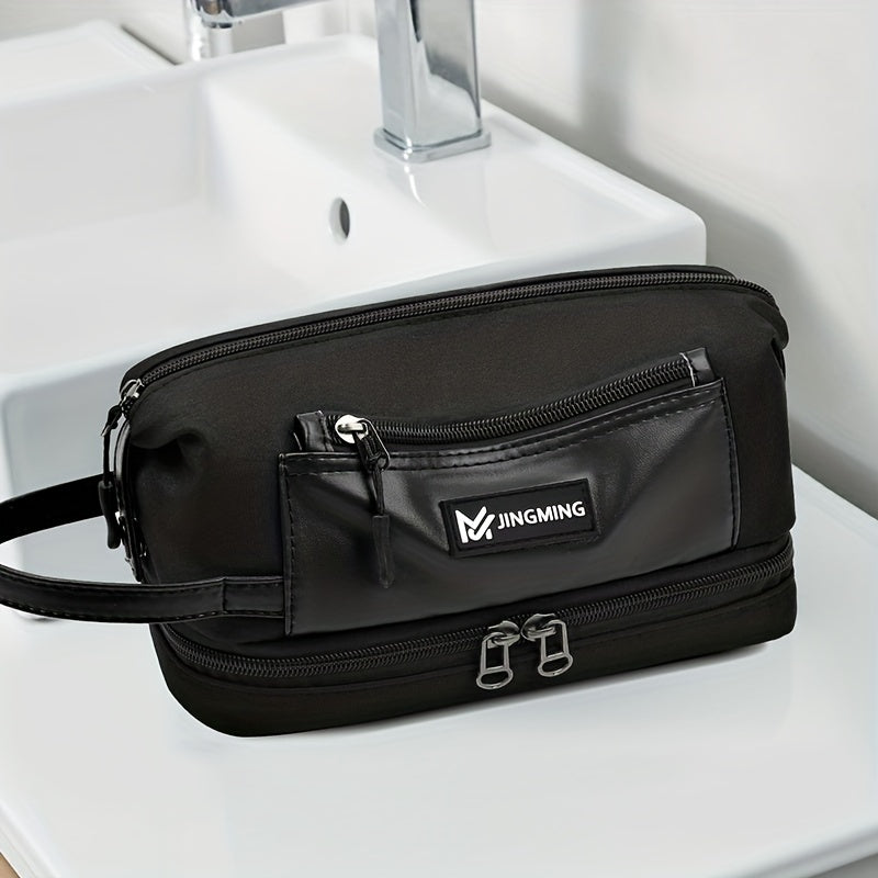 Portable Travel Storage Bag Dry Wet Separation Wash Toiletry Cosmetics Bag