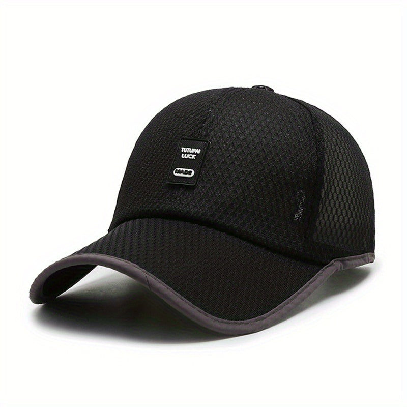 Summer Baseball Cap Breathable Sunshade Hat Gauze Cap