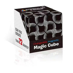 Magnetic Magic Cube Geometry Puzzle Educational Toy For Kids