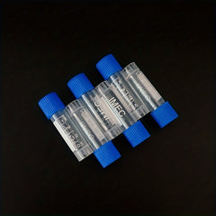 50pcs Plastic Graduated Cryovials Freezing Tubes with Screw Covers