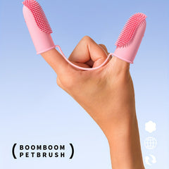 2-in-1 Pet Toothbrush for Dogs and Cats Teeth Cleaning