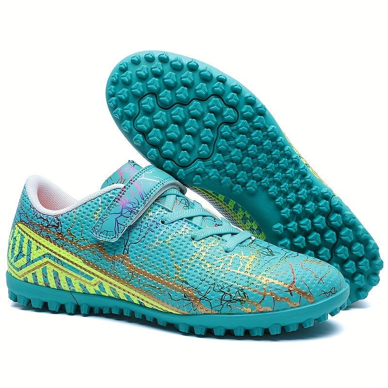 Boy's Turf Football Boots Anti-Skid Breathable TF Soccer Cleats