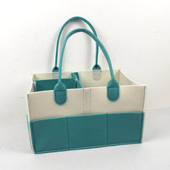 Stylish Felt Diaper Bag - Perfect for Mommy Shopping & Baby Supplies