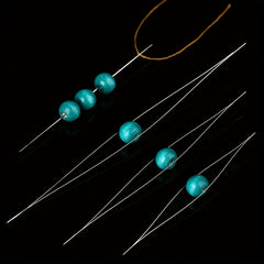 5pcs Beaded Needle Pins Jewelry Tools DIY Necklace Bracelet Making Supplies