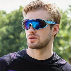 Men's Outdoor Bicycle Glasses Sports Cycling Sun Glasses Multicolor Bike Eyewear