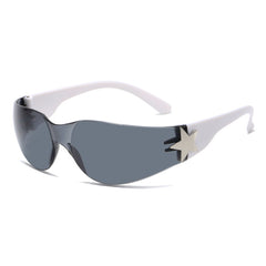 Rimless Gradient Sunglasses for Women
