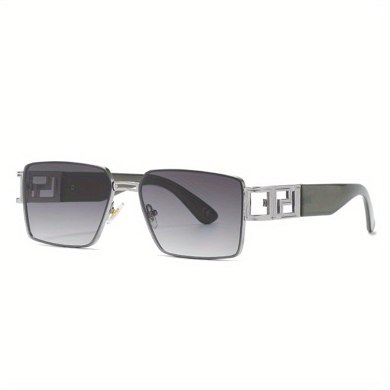 Metal Frame Sunglasses Casual Gradient UV400