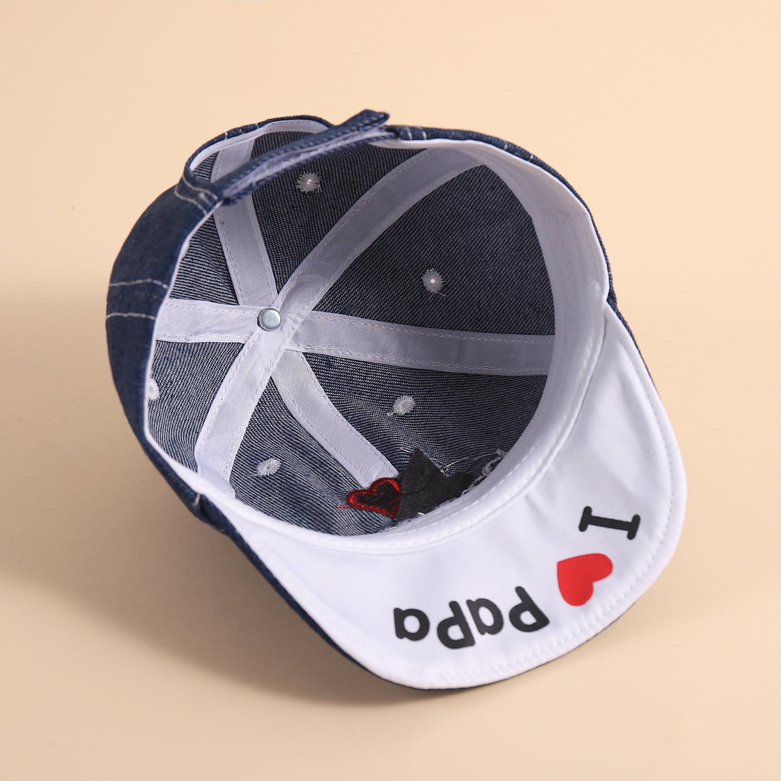Kids Denim Sunshade Soft Brim Hat