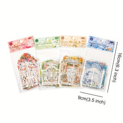 Vintage Scrapbooking Windows Cutouts Paper Journaling Supplies