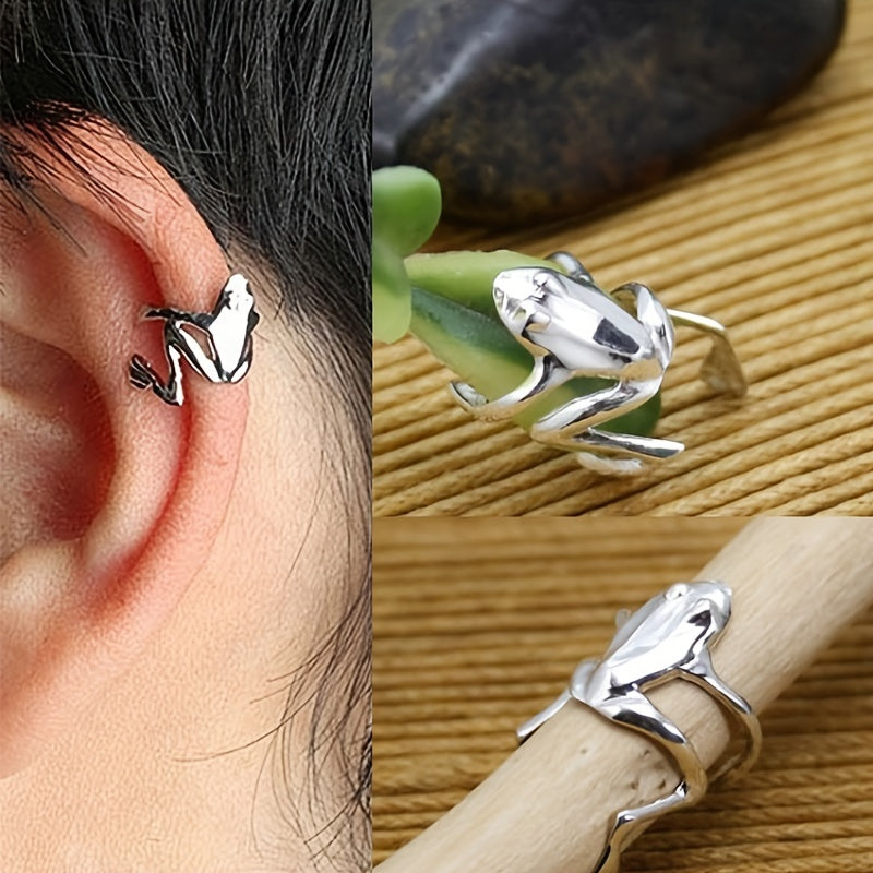 1pc Matching Frog Earring Men Women