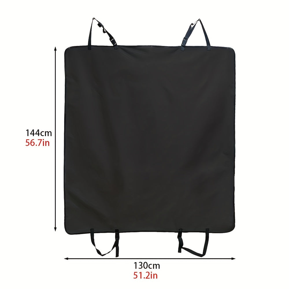 Waterproof Nonslip Pet Back Seat Cover for Dogs and Cats
