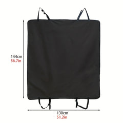 Waterproof Nonslip Pet Back Seat Cover for Dogs and Cats