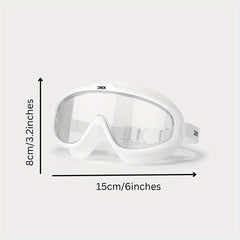 Large Frame Swim Goggles Waterproof Anti-fog High Definition Glasses