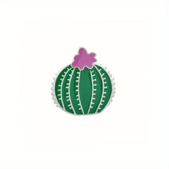Cactus Ice Cream Enamel Pin Brooch Clothing Accessories