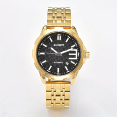 KUERST Teenager Men's Steel Strap Luminous Watch