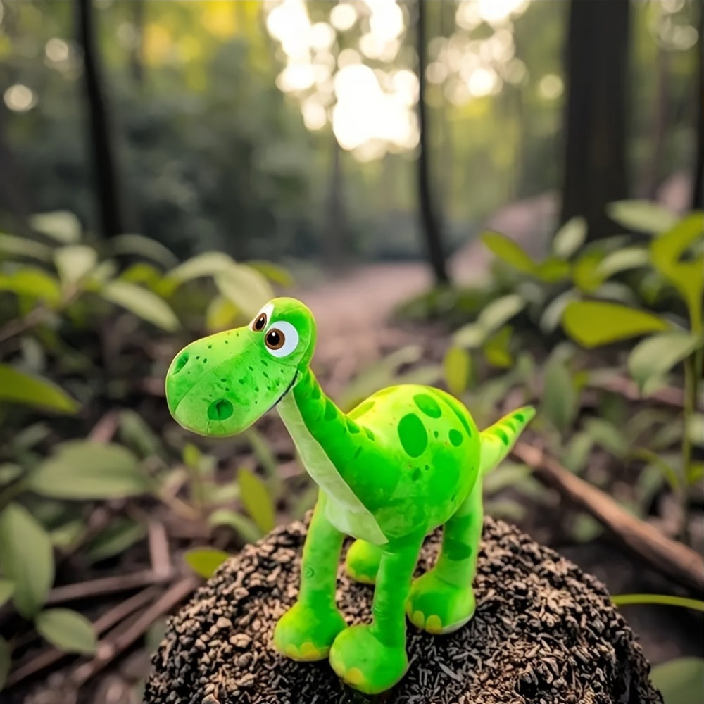 Dinosaur Plush Toy T-Rex Green Spots Soft Play Doll Birthday Gift