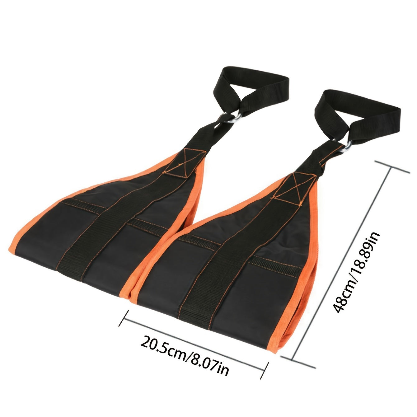 Abdominal Exercise Arm Straps for Hanging Bar & Suspension Rod