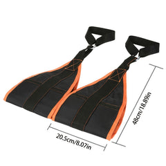 Abdominal Exercise Arm Straps for Hanging Bar & Suspension Rod