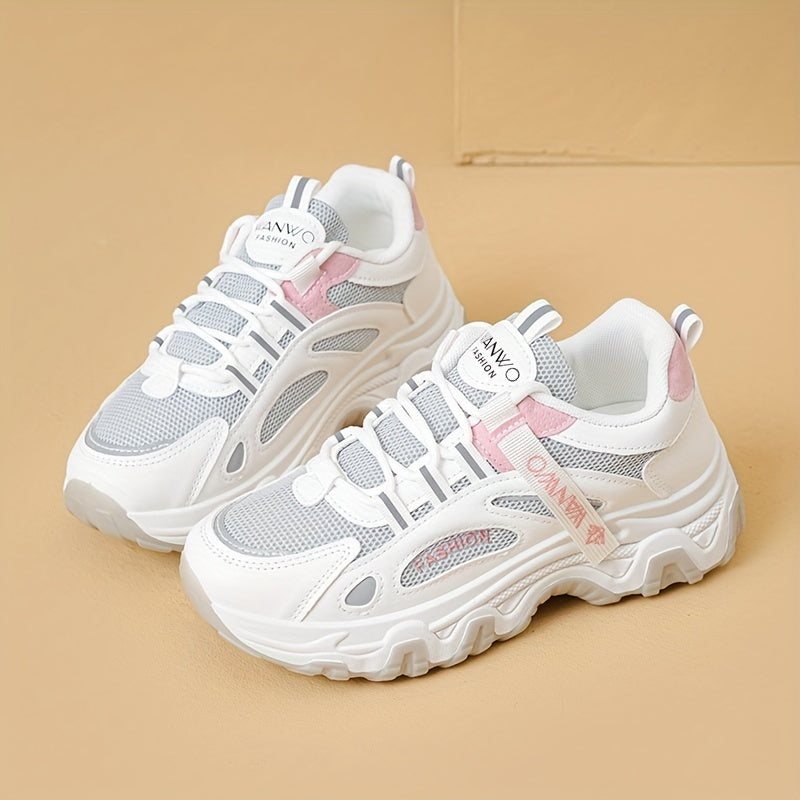 Women's Lace-Up Low Dad Shoes - Running & Outdoor Sporty Comfy Shoes