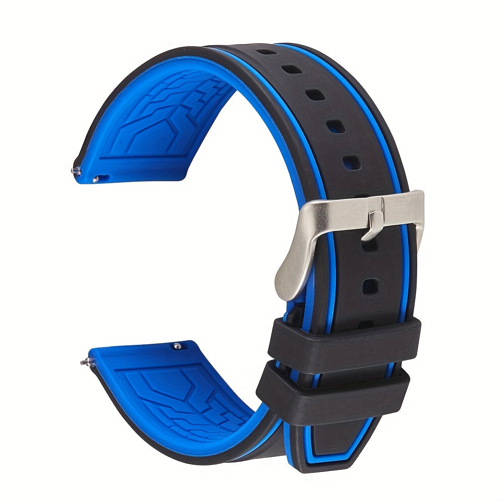 Quick Release Silicone Watch Band 20mm 22mm 24mm