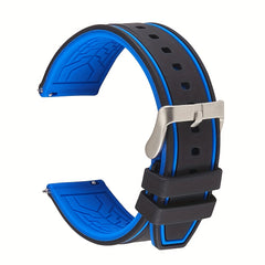 Quick Release Silicone Watch Band 20mm 22mm 24mm