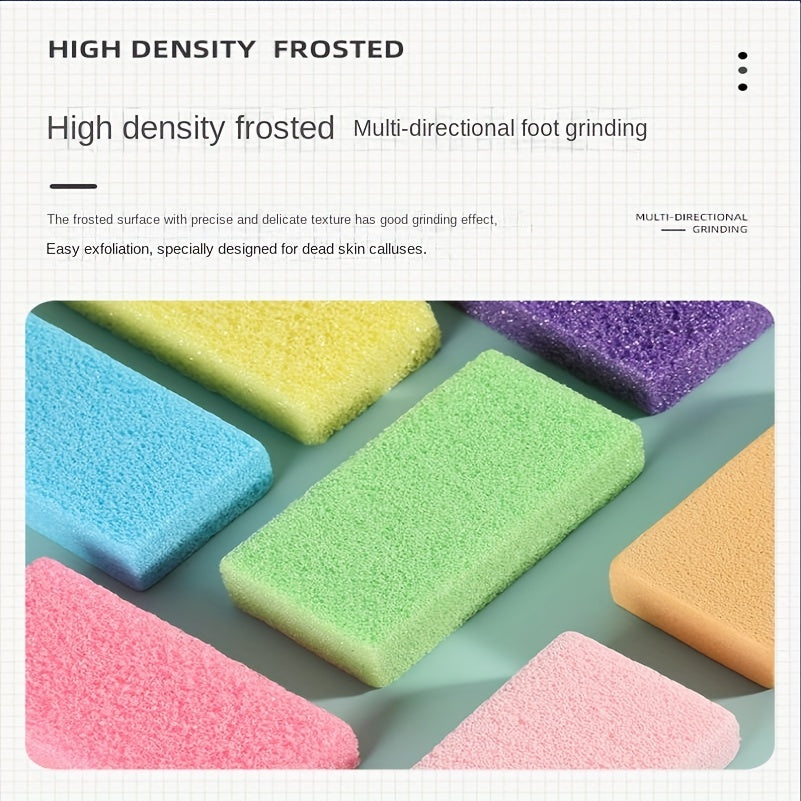 2 Pcs Pumice Stone Sponge Foot File Callus Removal Soft Feet Portable Care Tool