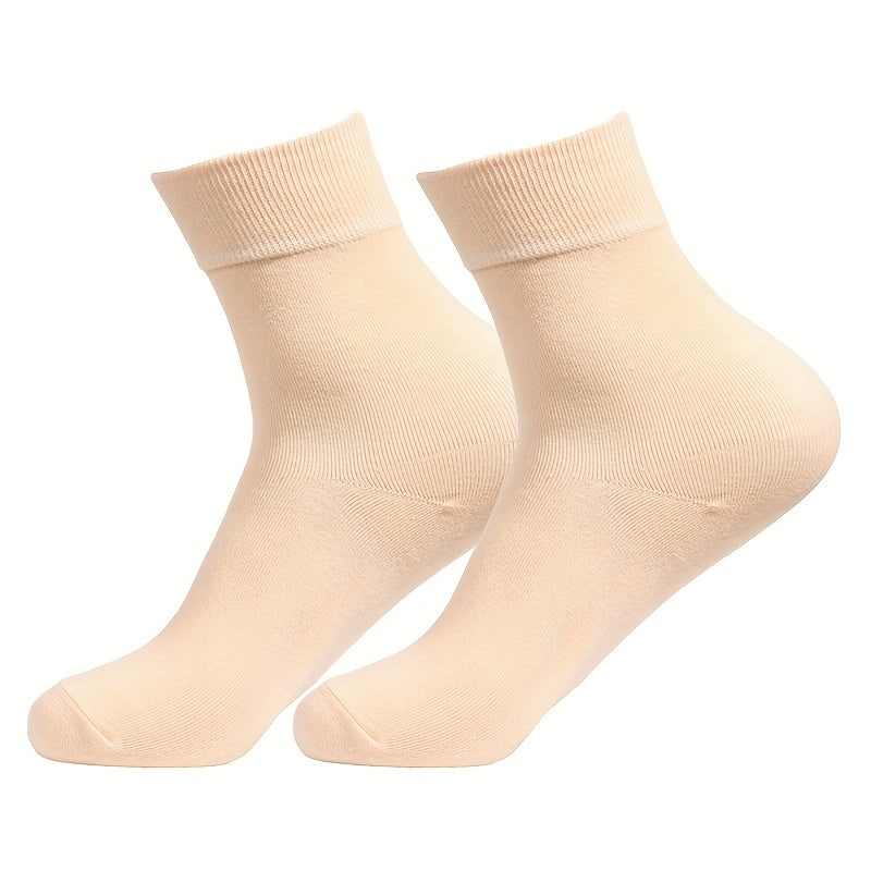 6 Pairs Comfy Breathable All Match Women's Socks Stockings