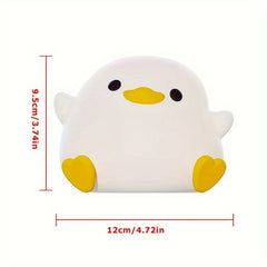Bean Duck Silicone Night Light Eye Protection Desk Lamp