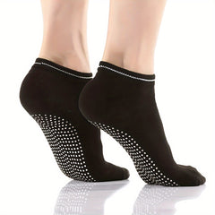 5 Pairs Non slip Low Cut Ankle Socks Women's Stockings