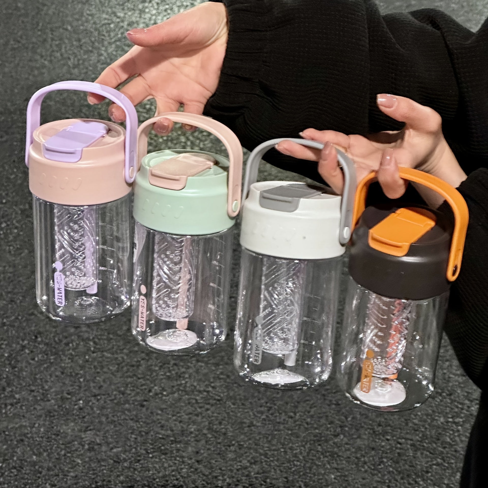 700ml Leakproof Water Cup with Filter & Handle
