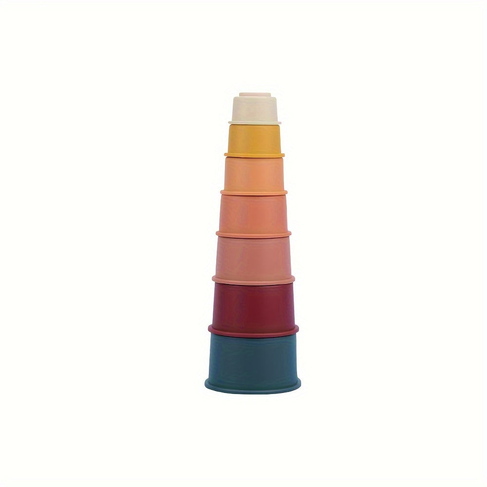 Silicone Sensory Water Cups Set - Educational Toy for Kids