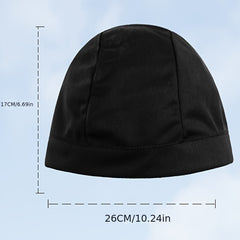 Quick Dry Moisture Helmet Cycling Cap for Motorcycle Bike Riding Unisex