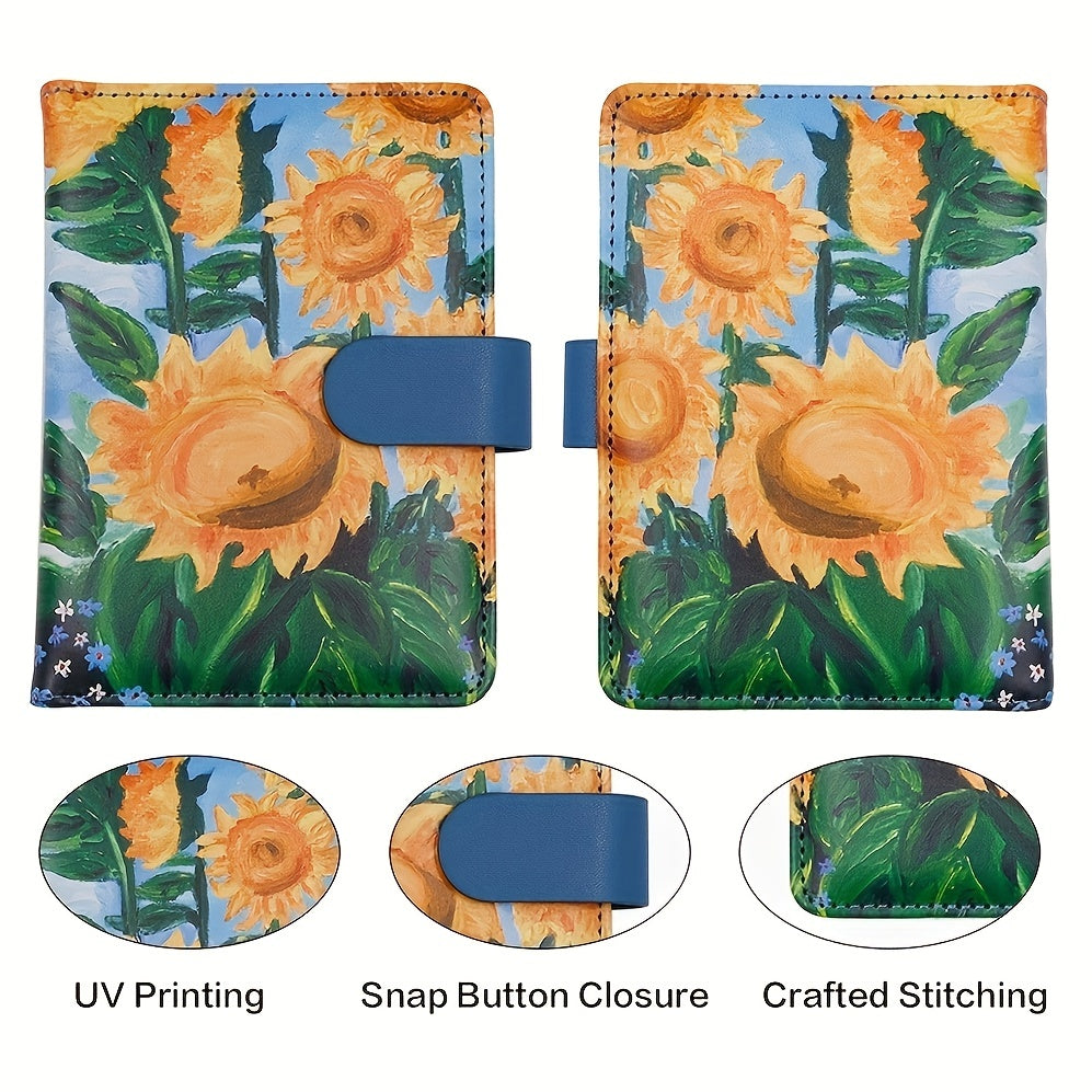 Floral Passport Holder Credit Cards Holder Waterproof Document Travel Accessorie