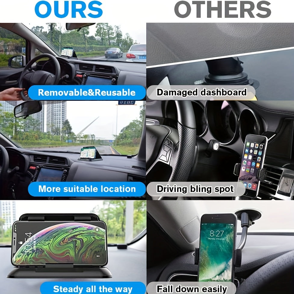Non Slip Car Dashboard Phone Holder Stand