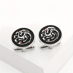 Alloy Dragon Cufflinks French Shirt Wedding Suit Men's Jewelry